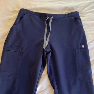 Figs scrub bottoms navy MR